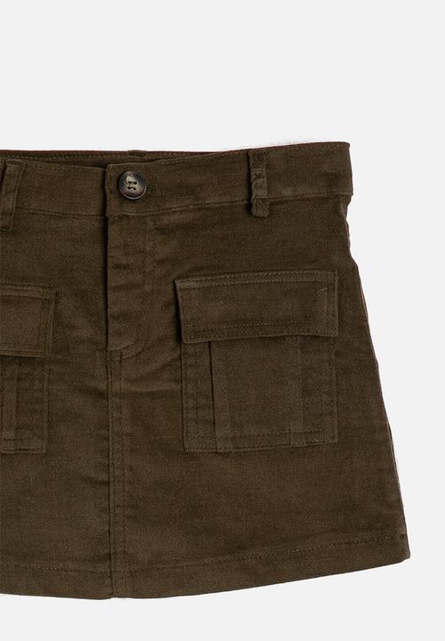 Koton Kids - Girls skirt with pockets - khaki