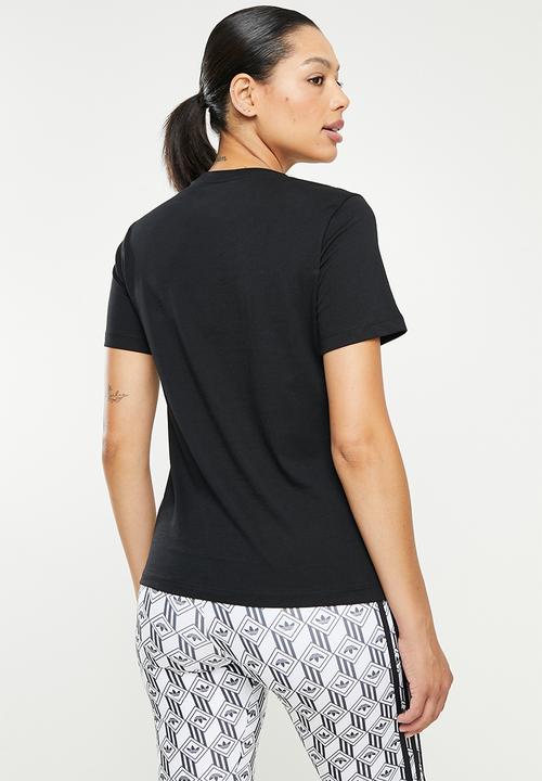 adidas Performance - W blt2 perfomance short sleeve tee - black & white