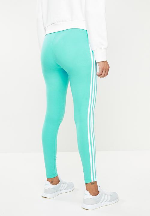 adidas Originals - 3 stripes tights w - semi mint rush