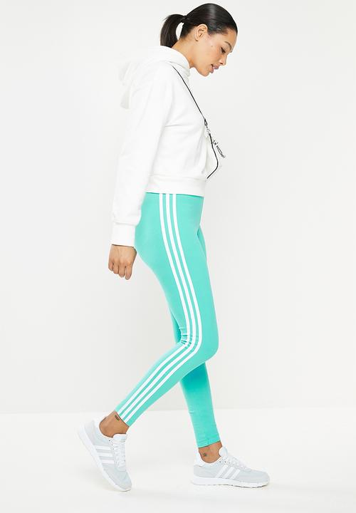 adidas Originals - 3 stripes tights w - semi mint rush
