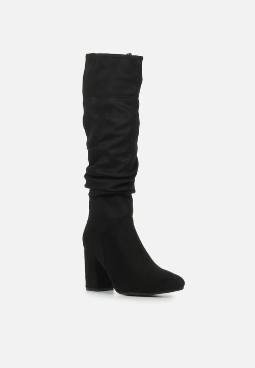 Butterfly Feet - Kiana 2 knee high boot - black