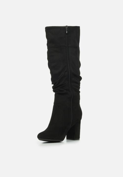 Butterfly Feet - Kiana 2 knee high boot - black