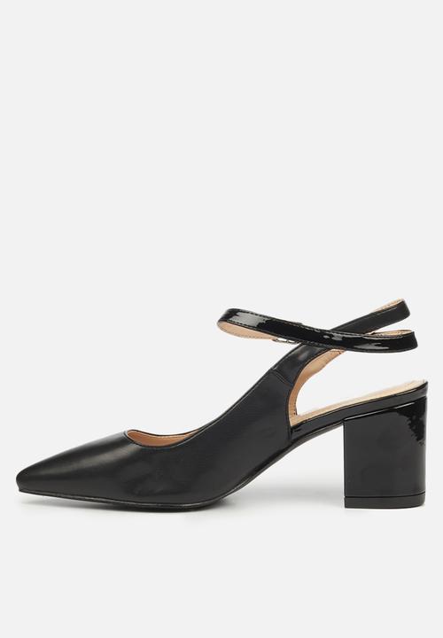 Butterfly Feet - Nancie 1 court heel - black