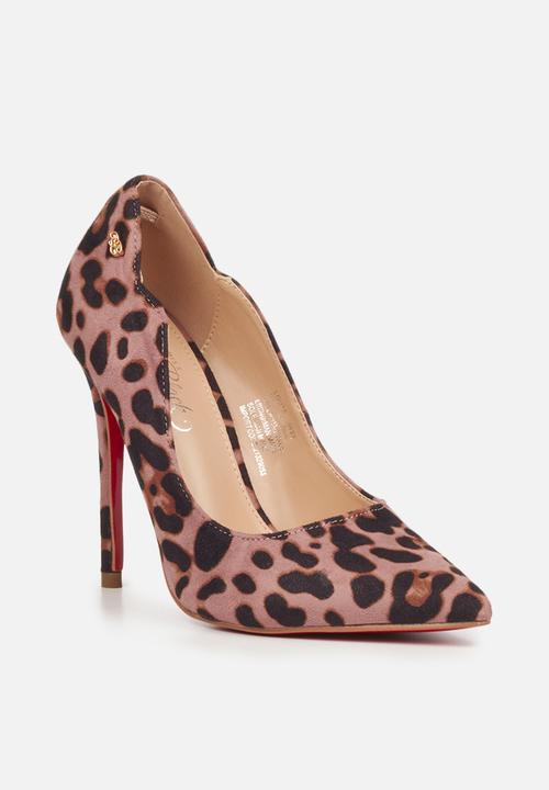 Miss Black - Lou15 court heel - multi 