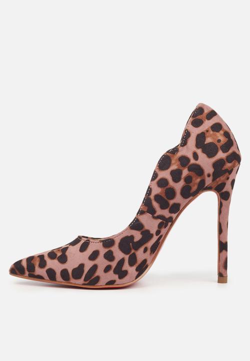Miss Black - Lou15 court heel - multi 