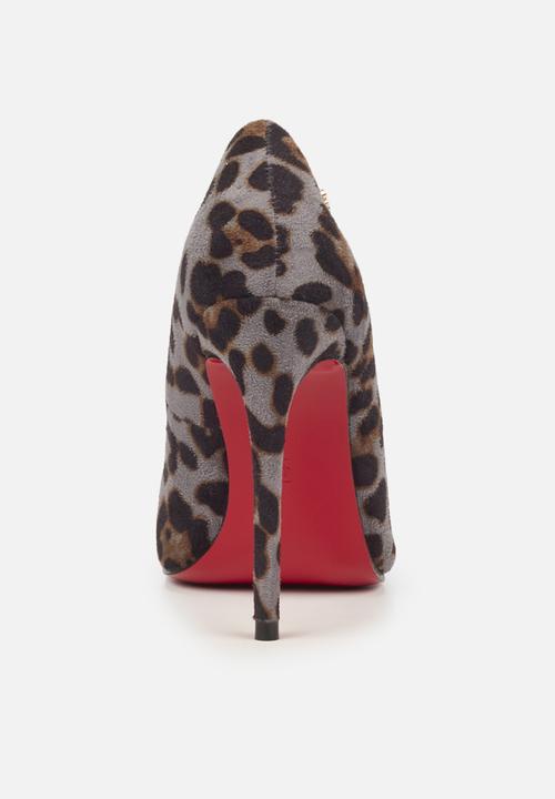Miss Black - Lou15 court heel - multi 