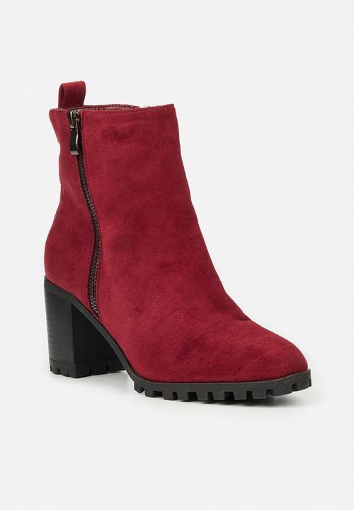 Butterfly Feet - Tallie ankle boot - burgundy