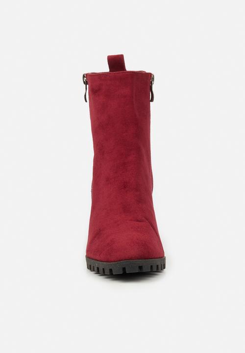 Butterfly Feet - Tallie ankle boot - burgundy