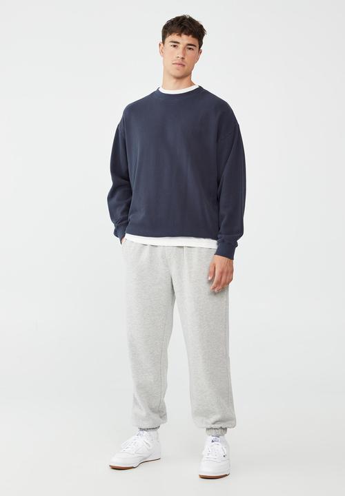 Cotton On - Loose fit track - grey marle