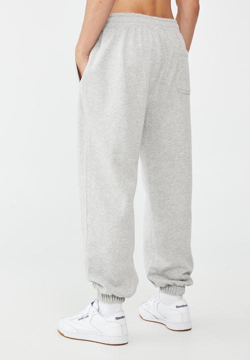 Cotton On - Loose fit track - grey marle