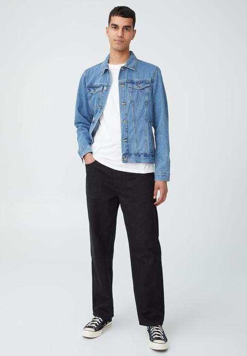 Cotton On - Rodeo jacket - vintage mid blue