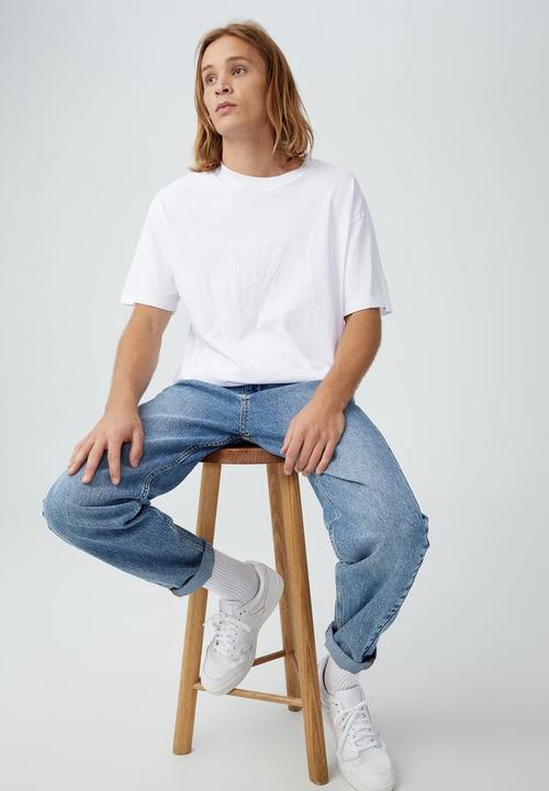 Cotton On - Relaxed tapered jean - old indigo