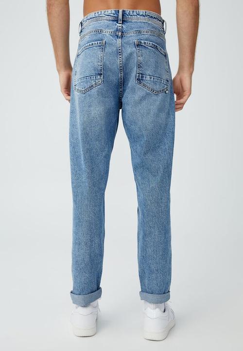 Cotton On - Relaxed tapered jean - old indigo