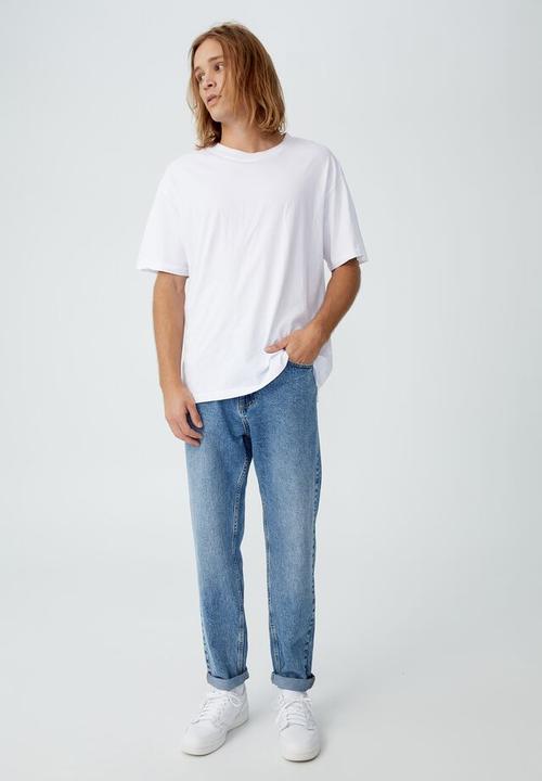 Cotton On - Relaxed tapered jean - old indigo