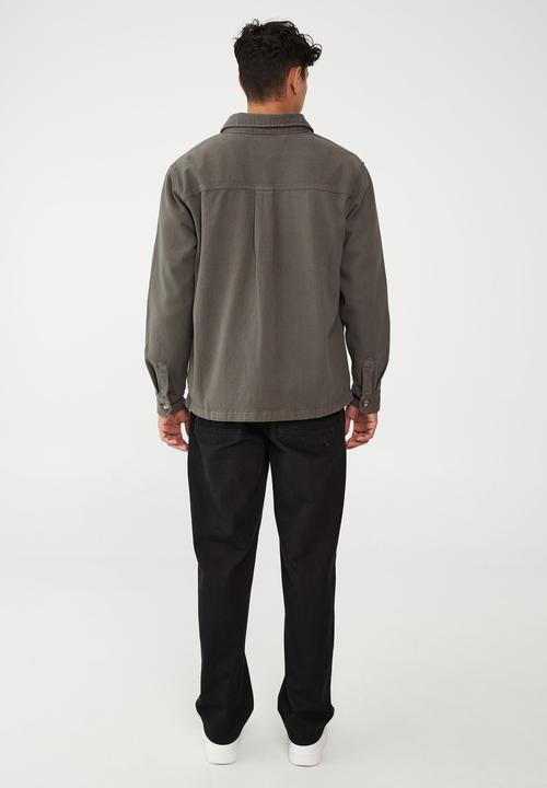 Cotton On - Heavy overshirt - coal