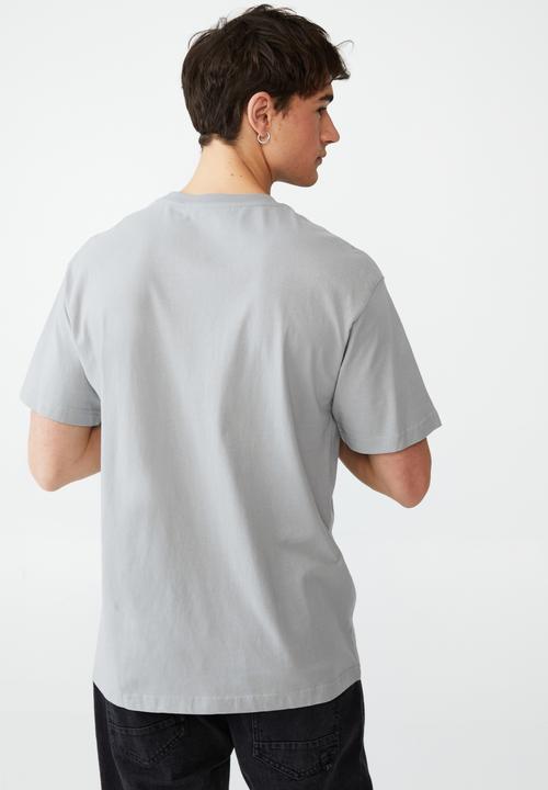 Cotton On - Organic loose fit T-shirt - blue haze