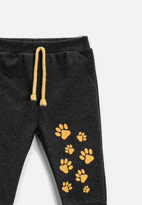 Koton Kids - Baby boys printed jogger - anthracite
