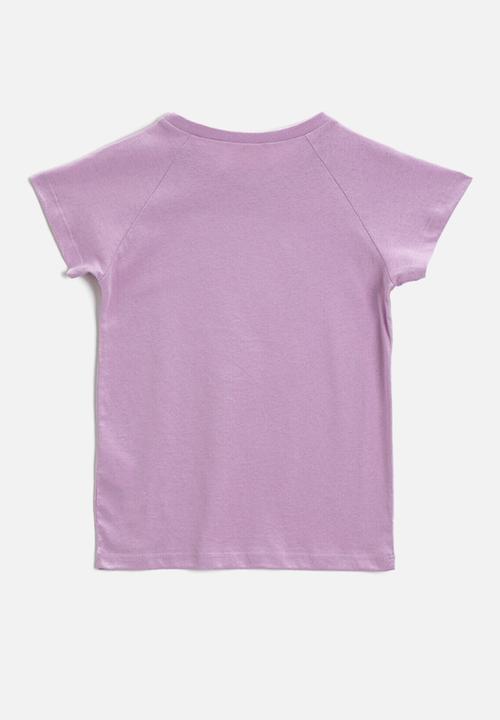Koton Kids - Girls sequin heart tee - lilac