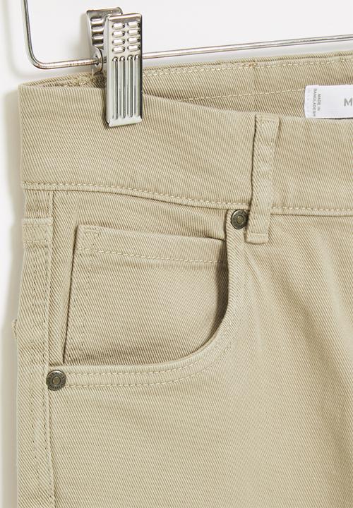 MANGO - Trousers sergi2 - natural