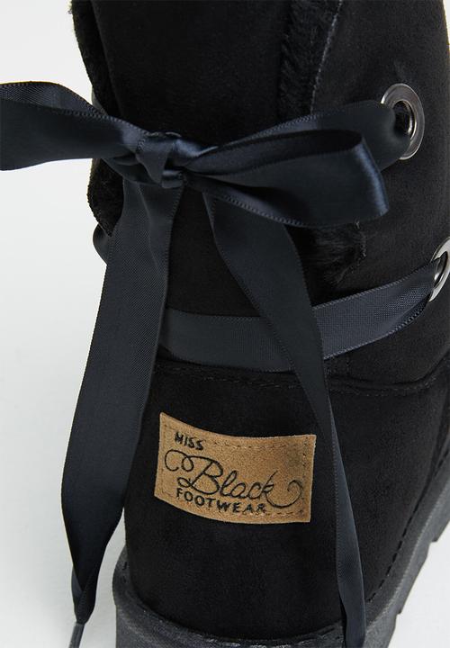 Miss Black - Rae2 ankle boot - black