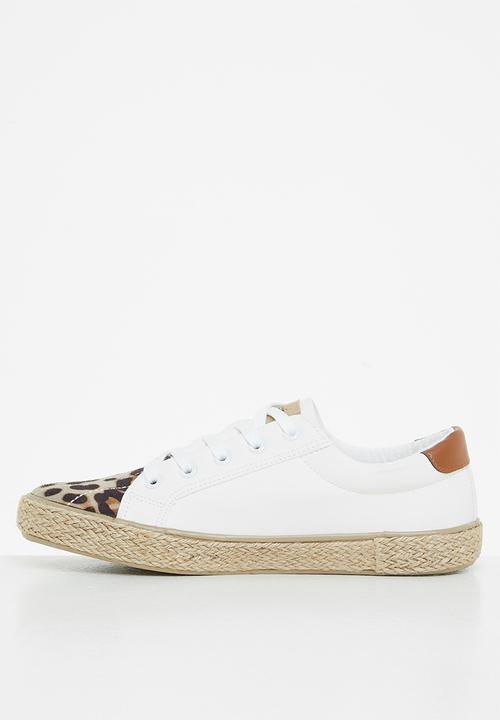 Miss Black - Republica5 espadrille sneaker - white