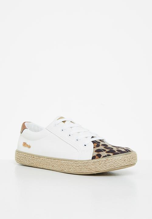 Miss Black - Republica5 espadrille sneaker - white