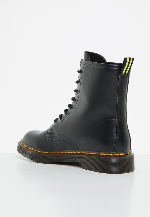 Plum - Lavigne lace-up boot - black