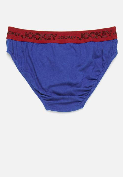 Jockey - 3-pack fancy boys jockey brief - multi 