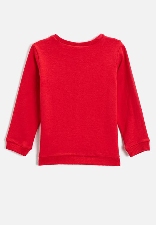 Koton Kids - Baby boys printed sweatshirt - red