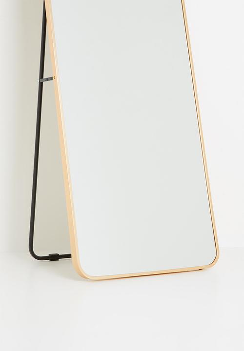 Sixth Floor - Maren standing mirror - gold