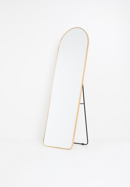 Sixth Floor - Maren standing mirror - gold