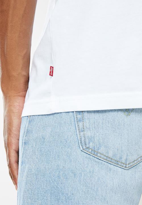 Levi’s® - Short sleeve relaxed fit tee bi -  white