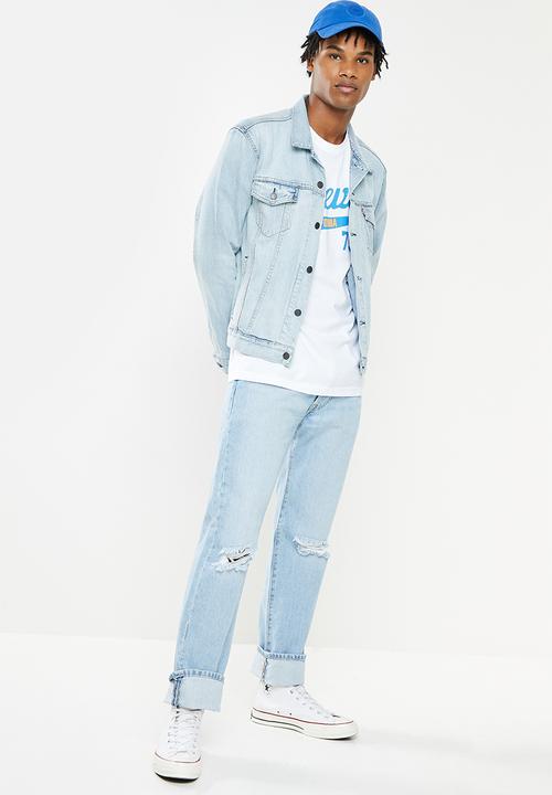 Levi’s® - Short sleeve relaxed fit tee bi -  white