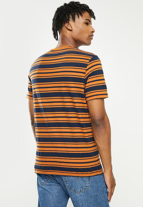 Levi’s® - Short sleeve original hm tee atlantic - navy & brown 