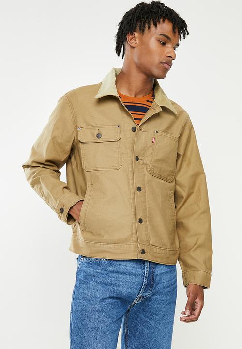 levi stock trucker jacket