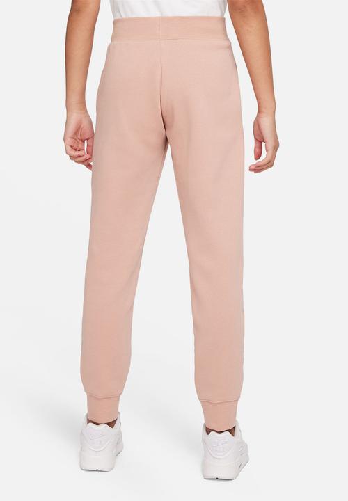 Nike - G nsw club flc pant lbr - rose whisper & white