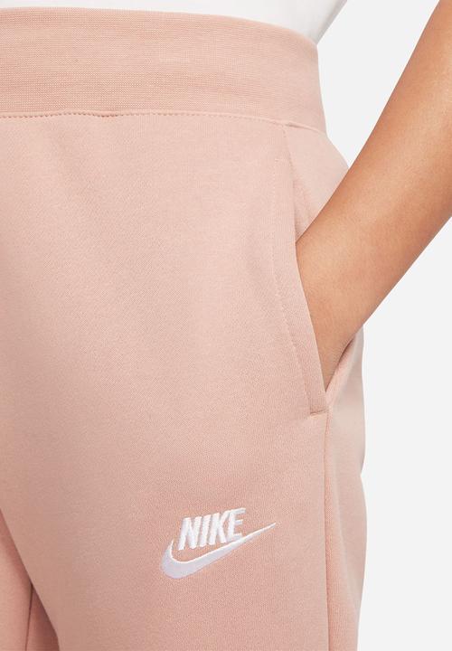 Nike - G nsw club flc pant lbr - rose whisper & white
