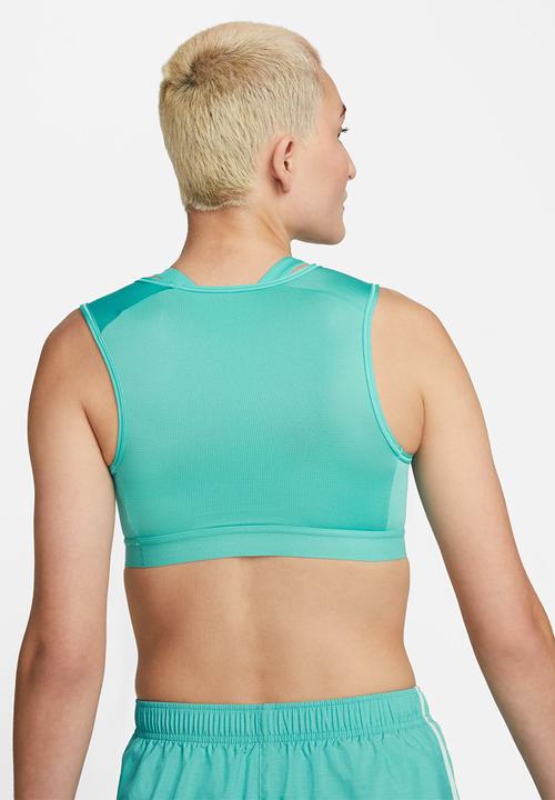 Nike - Nike air df swoosh hn mesh bra - washed teal