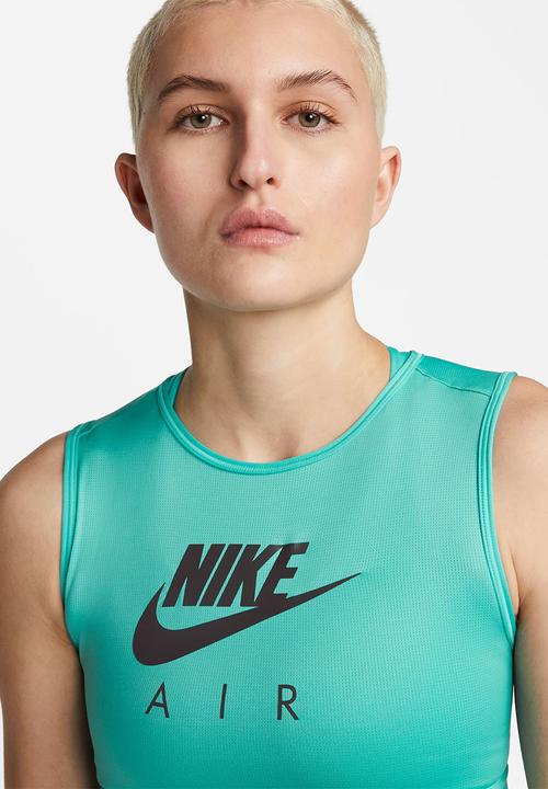 Nike - Nike air df swoosh hn mesh bra - washed teal