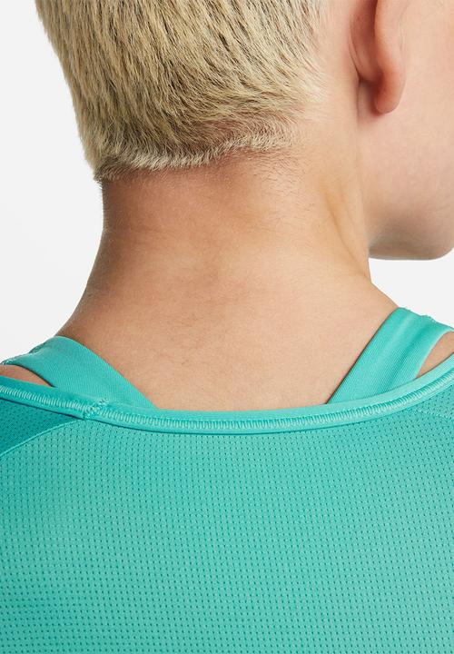 Nike - Nike air df swoosh hn mesh bra - washed teal