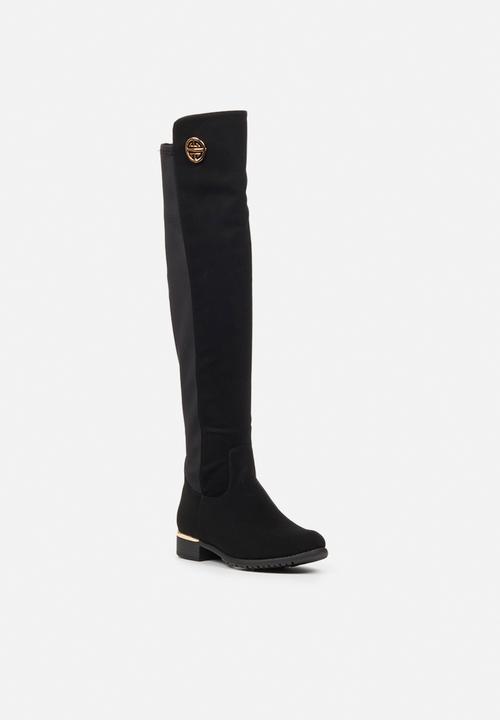 Miss Black - Hadar3 over the knee boot - black