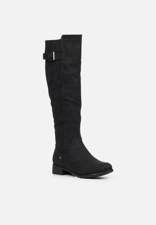 Miss Black - Rebel1 riding boot - black