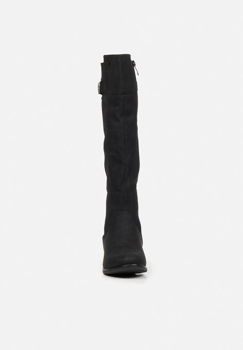 Miss Black - Rebel1 riding boot - black