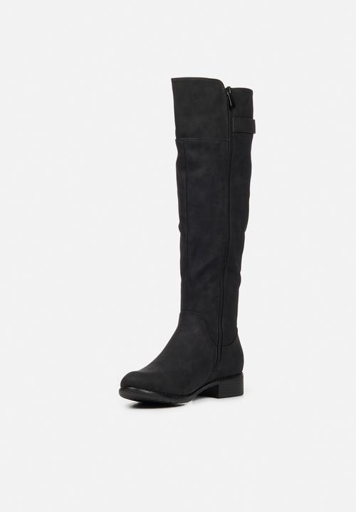 Miss Black - Rebel1 riding boot - black