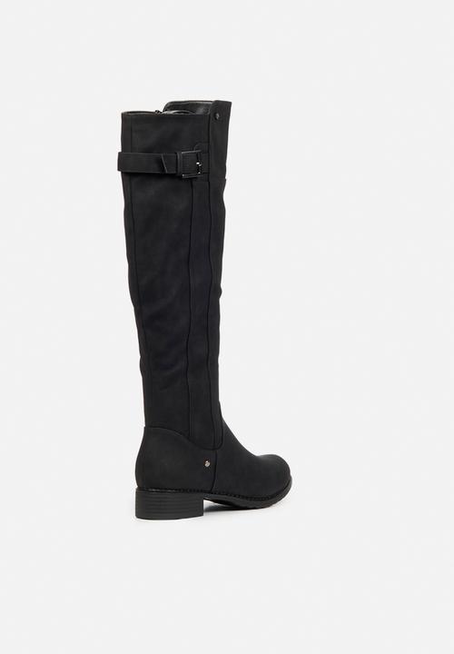 Miss Black - Rebel1 riding boot - black