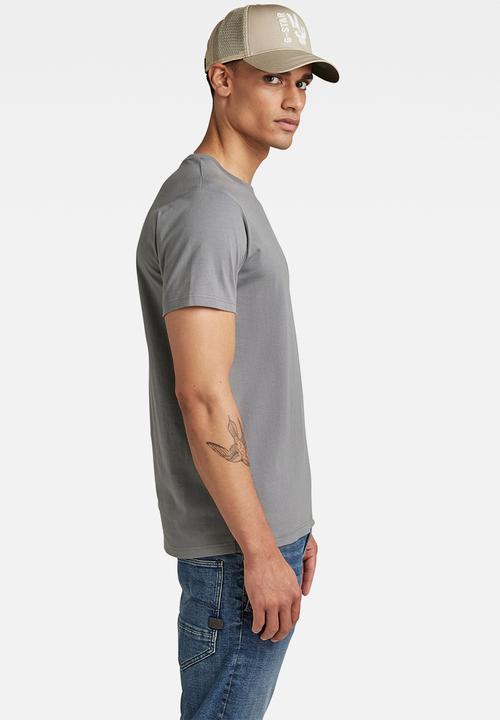 G-STAR - Base-s r t short sleeve - granite