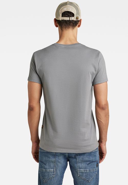 G-STAR - Base-s r t short sleeve - granite