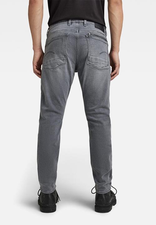 G-STAR - Lancet skinny - sun faded moon grey scar restored