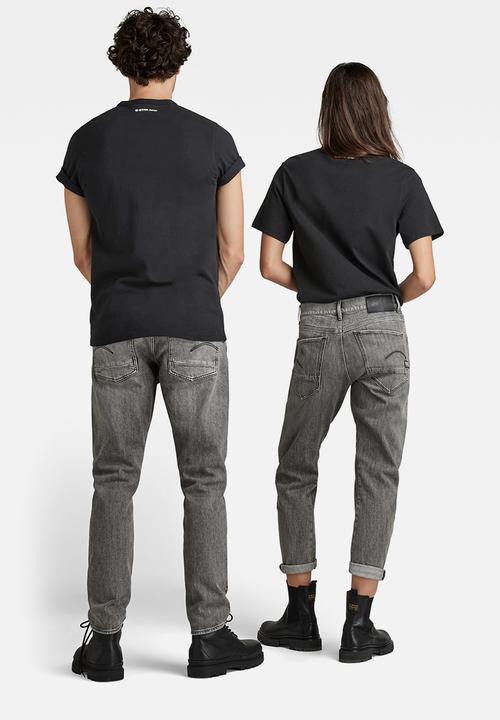 G-STAR - Badge logo+ r short sleeve tee - black