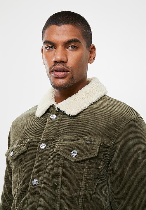 Only & Sons - Onslouis life jacket corduroy pk 0421 - canteen